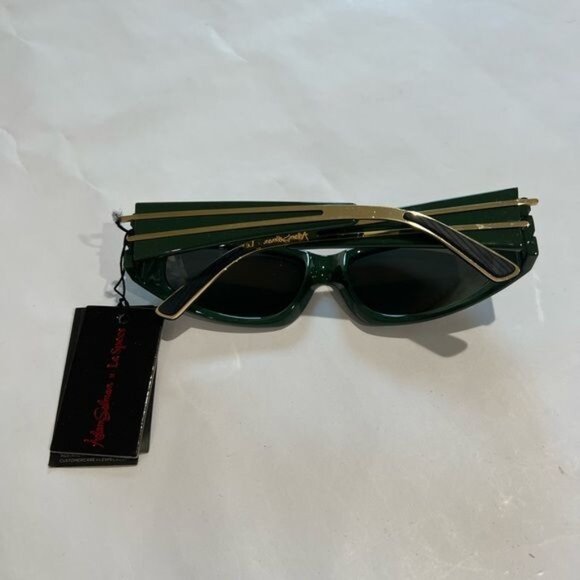 ADAM SELMAN X LE SPECS THE EDGE IN ARMY GREEN/GOLD main image 5